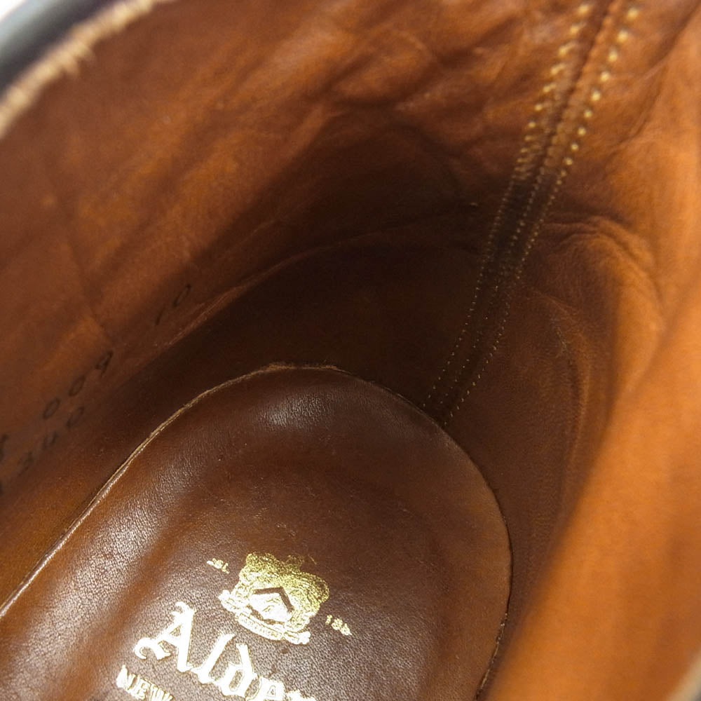 ALDEN オールデン 1340 コードバン チャッカ ブーツ ブラック系 US7.5【中古】