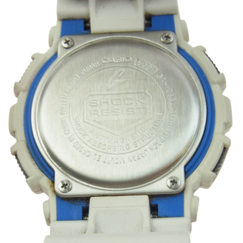 CASIO G-SHOCK カシオ ジーショック GA-100B アナログ デジタル デジアナ ウオッチ ホワイト系【中古】