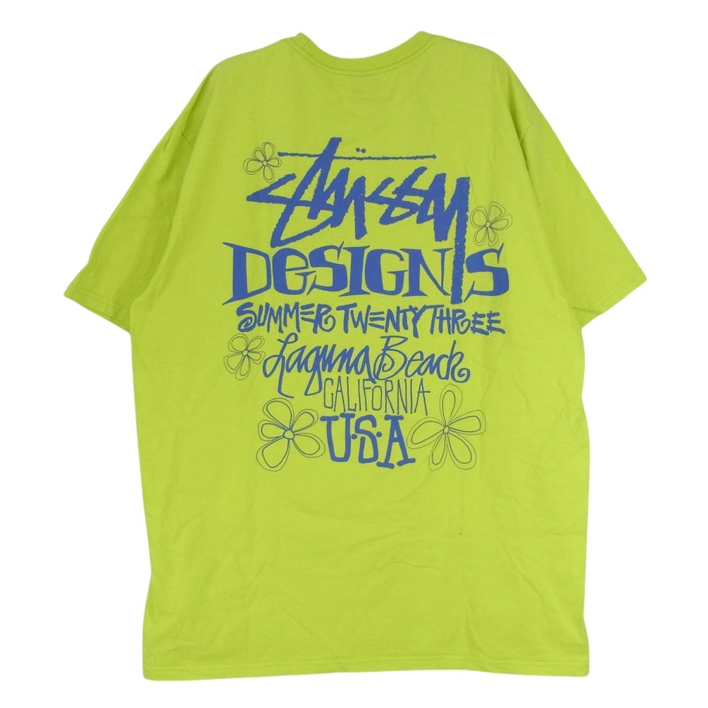 メンズ 23ss Stussy 半袖シャツ L グリーン チェック