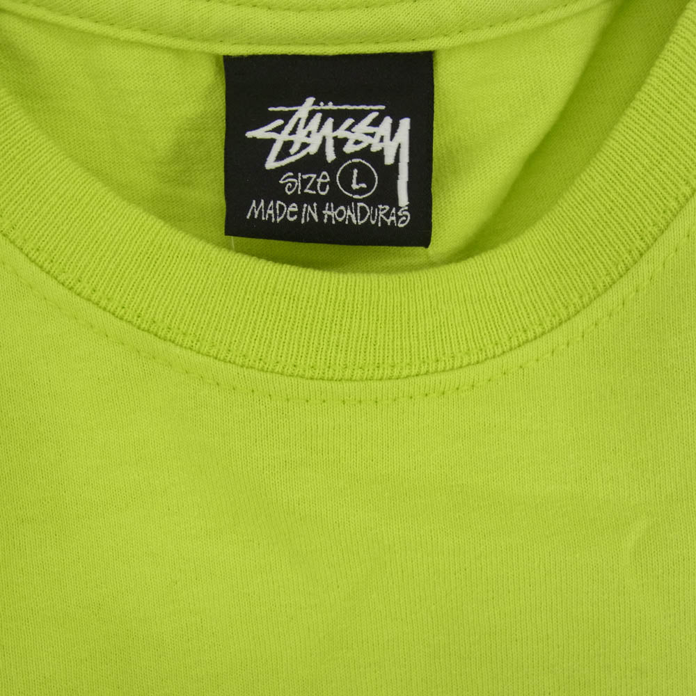 STUSSY ステューシー 23SS SUMMER LB TEE サマー LB ロゴ 半袖 Tシャツ グリーン系 L【中古】
