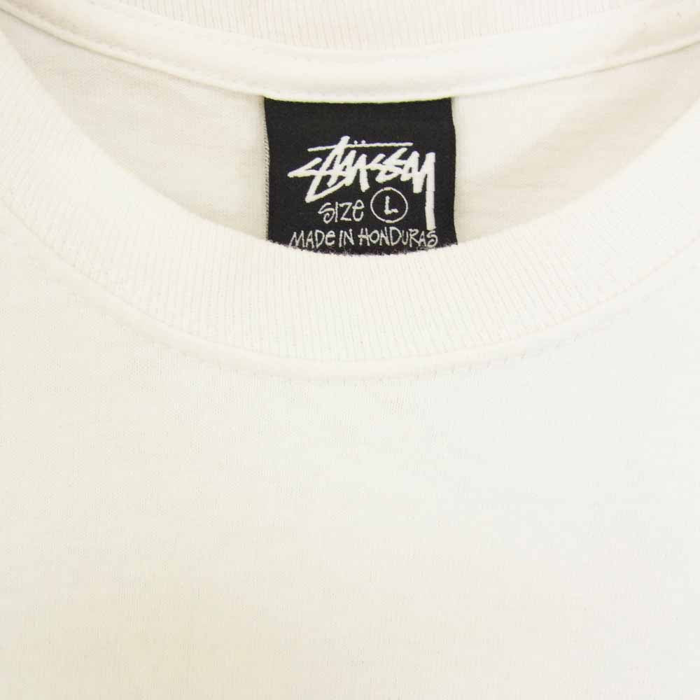 STUSSY ステューシー 23SS SODA CAN TEE ソーダ ソダ カン プリント ロゴ 半袖 Tシャツ ホワイト系 L【中古】