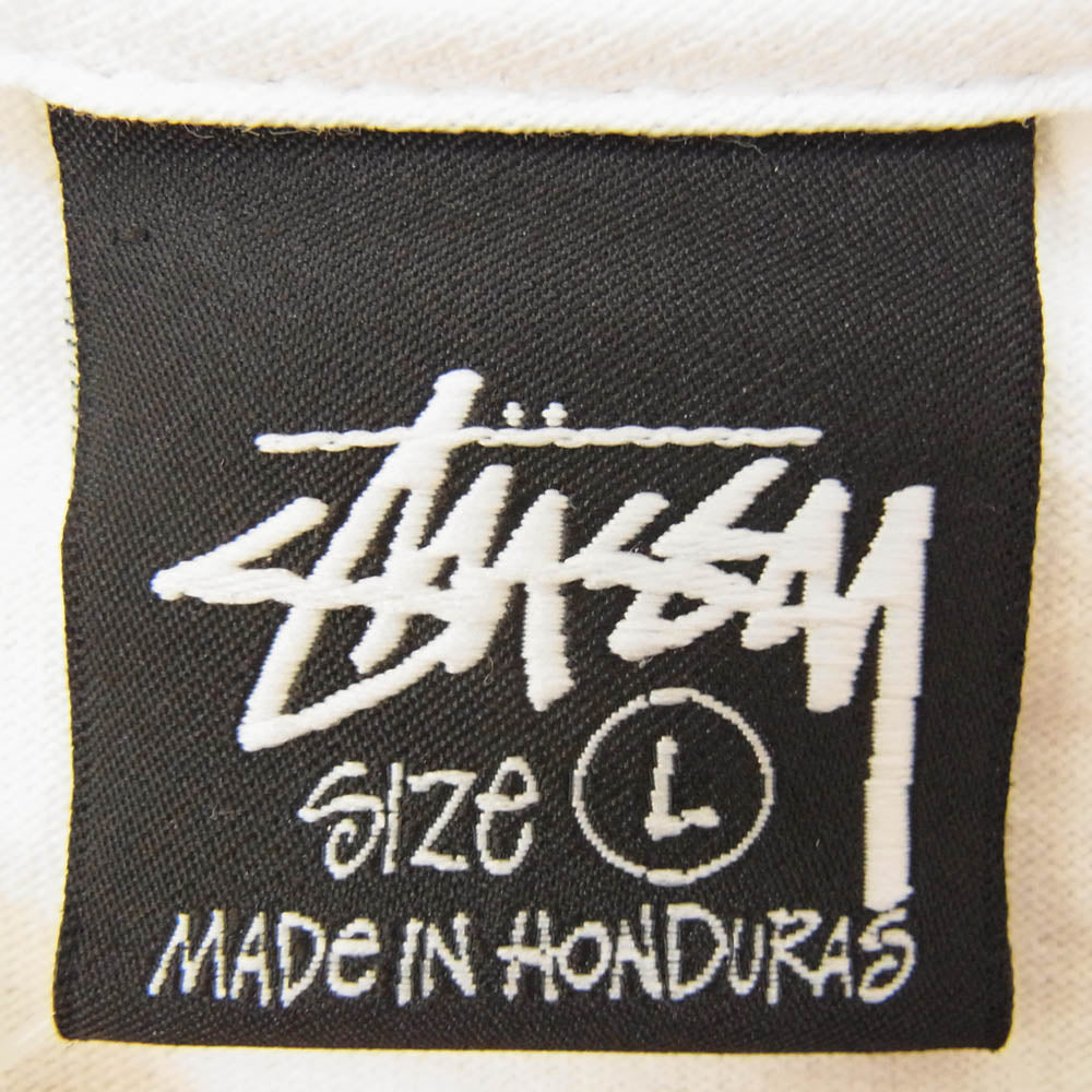 STUSSY ステューシー 23SS SODA CAN TEE ソーダ ソダ カン プリント ロゴ 半袖 Tシャツ ホワイト系 L【中古】