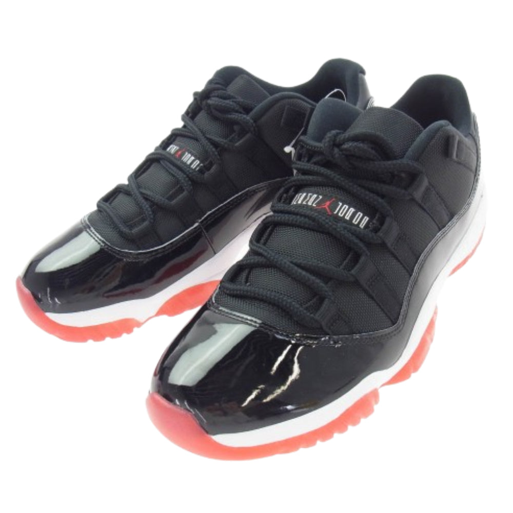 NIKE ナイキ FV5104-006 Air Jordan 11 Retro Low Bred  (2025) エアジョーダン11 レトロ ロー スニーカー ブラック系 26cm【極上美品】【中古】