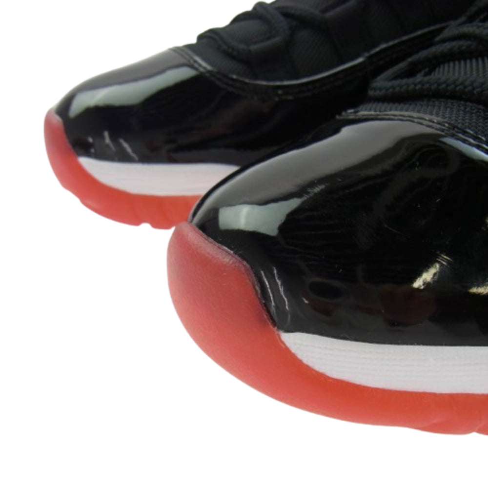 NIKE ナイキ FV5104-006 Air Jordan 11 Retro Low Bred  (2025) エアジョーダン11 レトロ ロー スニーカー ブラック系 26cm【極上美品】【中古】