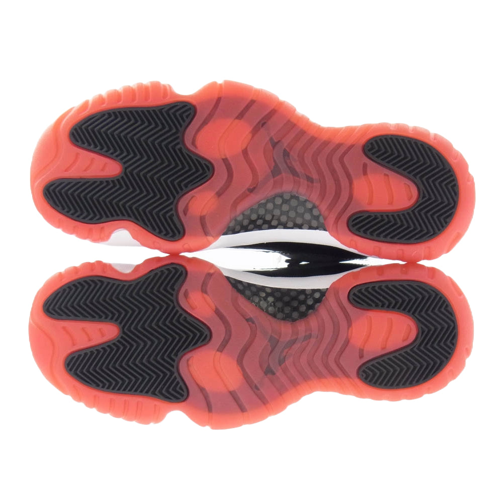 NIKE ナイキ FV5104-006 Air Jordan 11 Retro Low Bred  (2025) エアジョーダン11 レトロ ロー スニーカー ブラック系 26cm【極上美品】【中古】