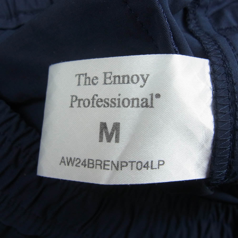 The Ennoy Professional ザ エンノイ プロフェッショナル AW24BRENPT04LP CPN PANTS スタイリスト私物 CPN ナイロン パンツ ネイビー系 M【中古】