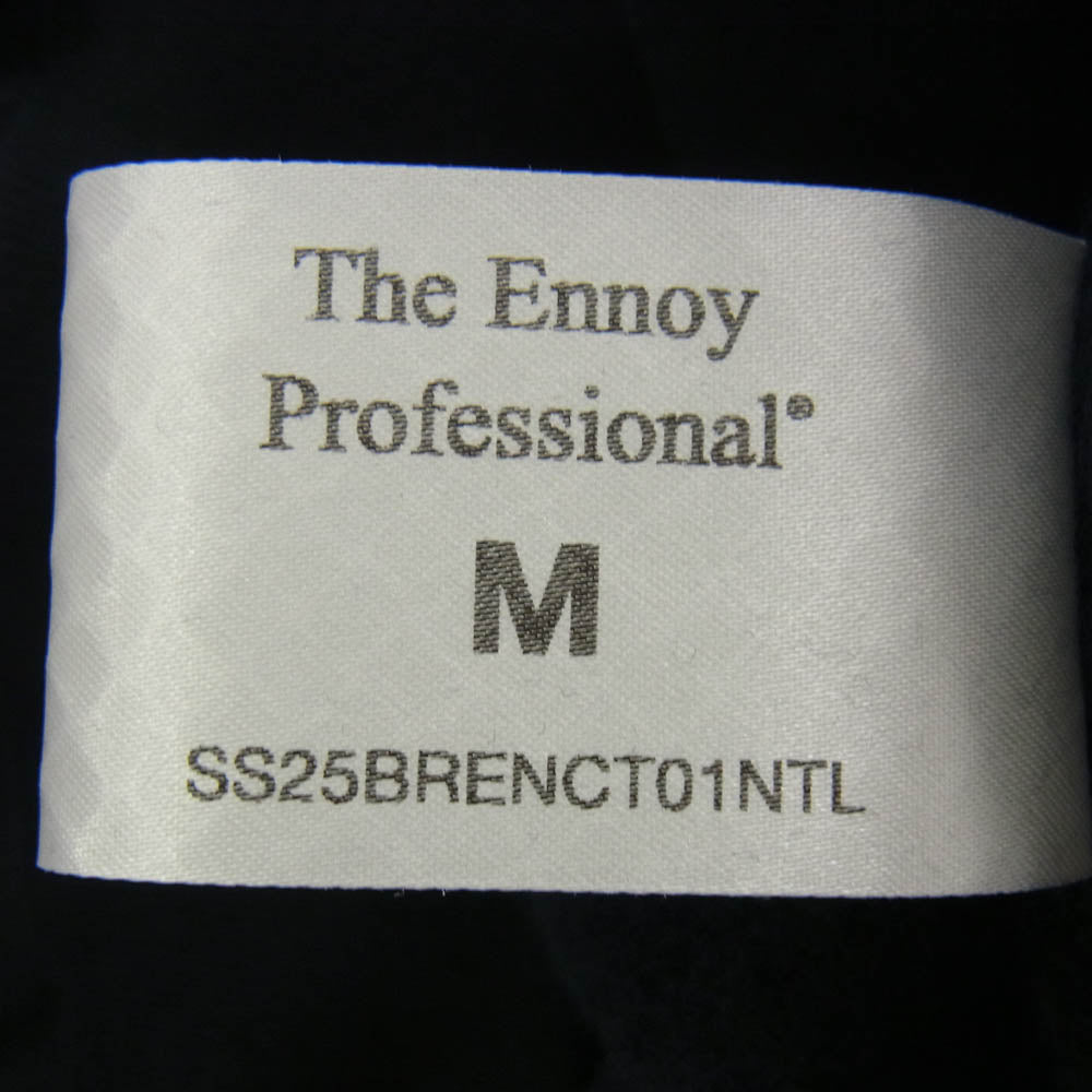 The Ennoy Professional ザ エンノイ プロフェッショナル 25SS Crew Sweat Set Up クルー スウェット トレーナー パンツ セットアップ ダークネイビー系 M【極上美品】【中古】