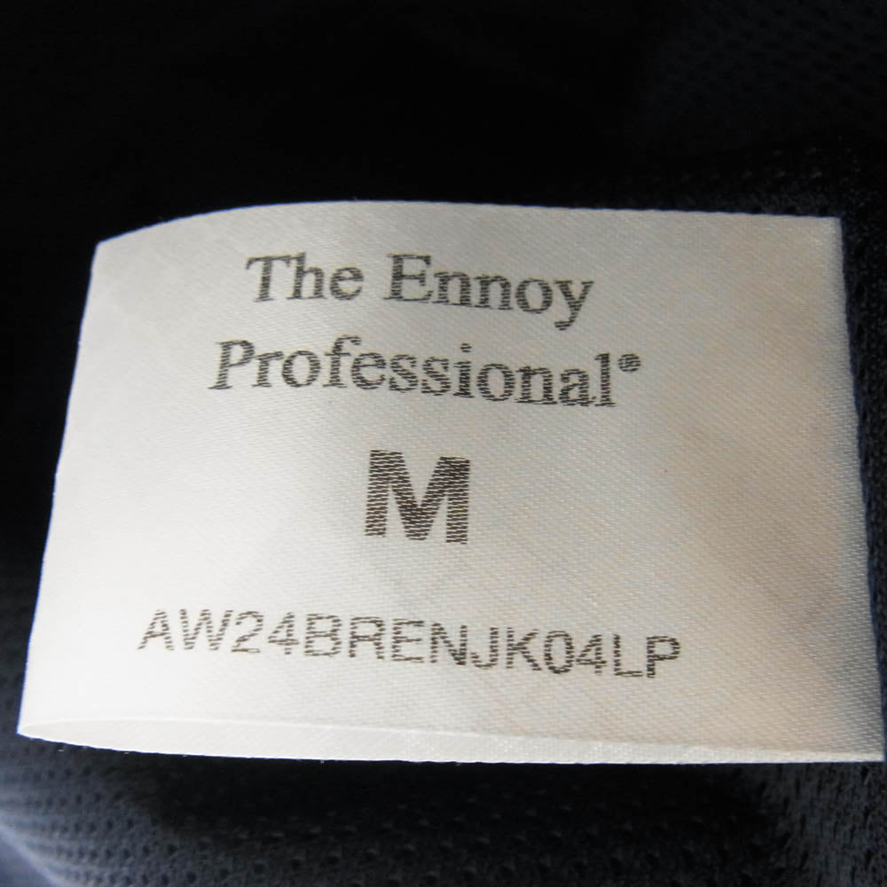 The Ennoy Professional ザ エンノイ プロフェッショナル 24AW AW24BRENJK04LP CPN HOODIE スタイリスト私物 CPN ジャケット ネイビー系 M【中古】