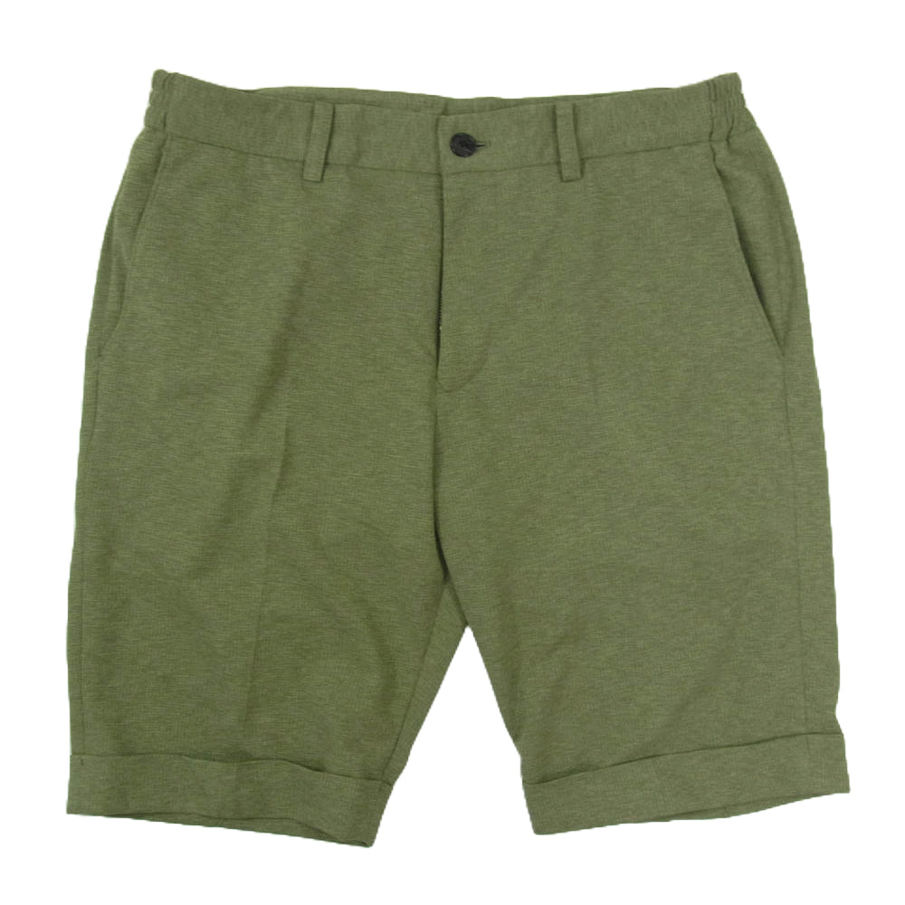 1piu1uguale3 ウノピュウノウグァーレトレ MRP619 POE470 UNCON SHORTS アンコン ショーツ ハーフ パンツ カーキ系 6【美品】【中古】