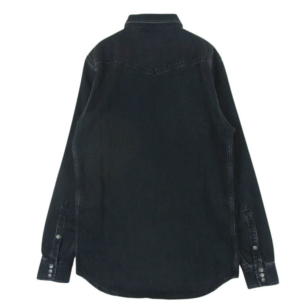 DIESEL ディーゼル D-VEGA ウェスタン 長袖 ブラック デニム