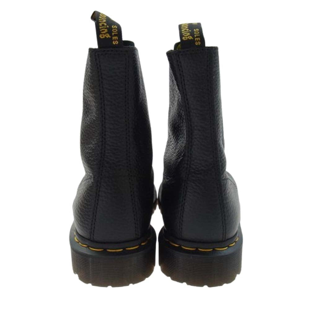 Dr.Martens ドクターマーチン 32054001 1460 PASCAL レザー フロントジップ ブーツ ブラック系 UK7【中古】