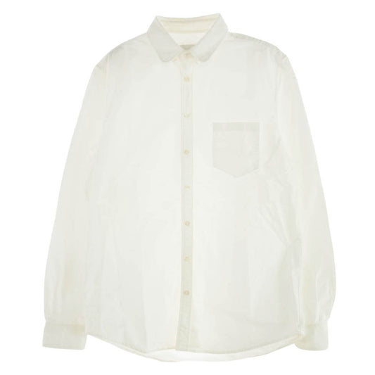 スティーブンアラン 長袖 シャツ ホワイト ホワイト系 M【中古】