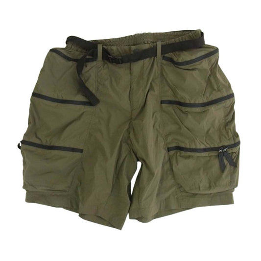 アルク フェニックス container shorts コンテナ カーゴ ショート パンツ カーキ系 L【中古】