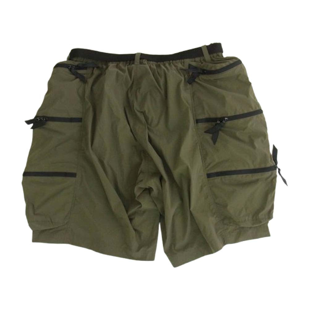 アルク フェニックス container shorts コンテナ カーゴ ショート パンツ カーキ系 L【中古】