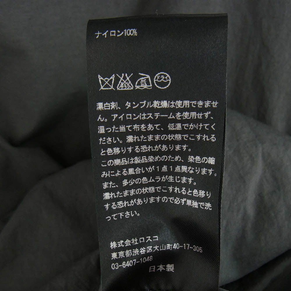 TEATORA テアトラ tt-303-p Wallet Hoodie packable ナイロン プルオーバー パーカー グレー系 48【中古】