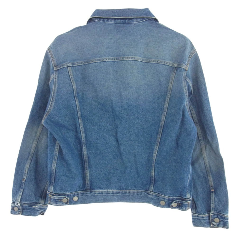 ACNE STUDIOS アクネストゥディオズ B90556 ヴィンテージ加工 リラックス デニム ジャケット インディゴブルー系 44【中古】