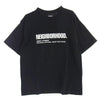 NEIGHBORHOOD ネイバーフッド 23SS 231PCNH-ST02 NH TEE SS-2 ロゴ プリント 半袖 Tシャツ ブラック系 XL【中古】