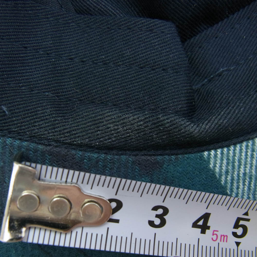 WTAPS ダブルタップス 24AW 241HCDT-HT01 T-5 01 CAP COTTON FLANNEL TEXTILE WUT フランネル キャップ グリーン系 X 00【中古】