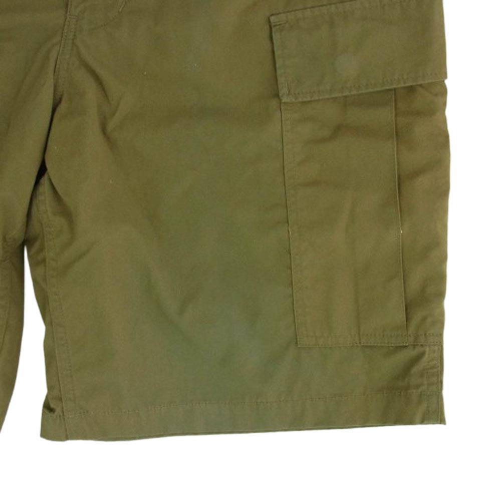 WTAPS ダブルタップス 22SS 221BRDT-PTM06 CARGO SHORTS COPO WEATHER PANTS カーゴ ショート パンツ カーキ系 X 04【中古】