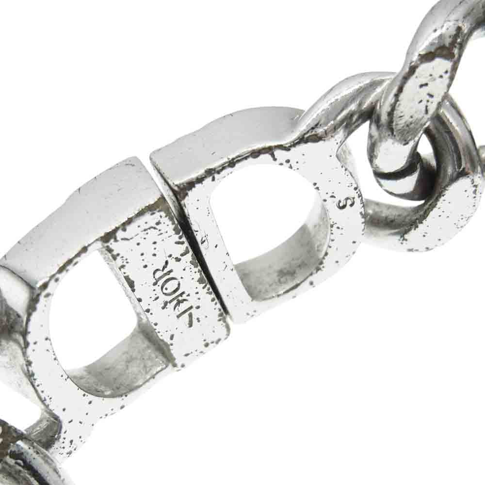Dior ディオール CD Icon アイコン チェーン シルバー ブレスレット シルバー系【中古】