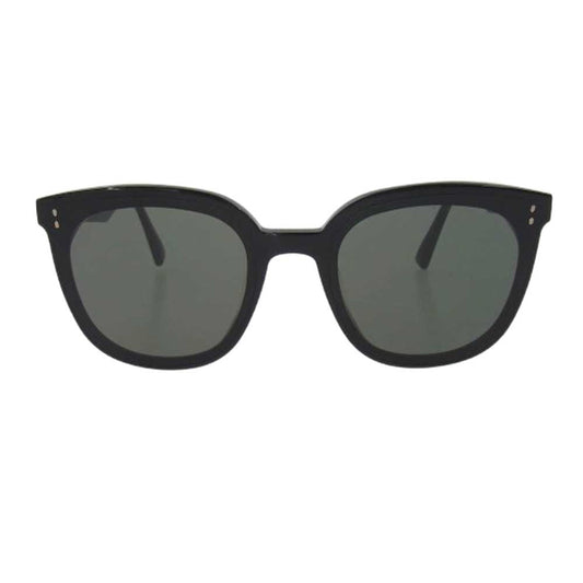 Gentle Monster ジェントルモンスター Rosy 01 ウェリントン型 ブラック フラットバー サングラス アイウェア ブラック系【中古】