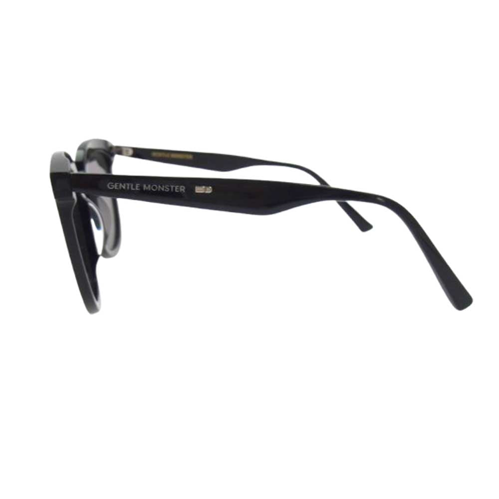 Gentle Monster ジェントルモンスター Rosy 01 ウェリントン型 ブラック フラットバー サングラス アイウェア ブラック系【中古】