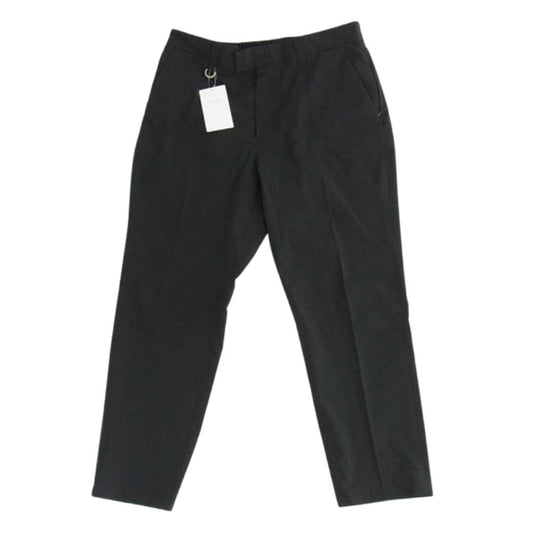 SOPHNET. ソフネット 23SS SOPH-230052 SUMMER STRETCH WOOL SLIM FIT SLACKS ストレッチ スリムフィット スラックス パンツ ブラック系 L【中古】