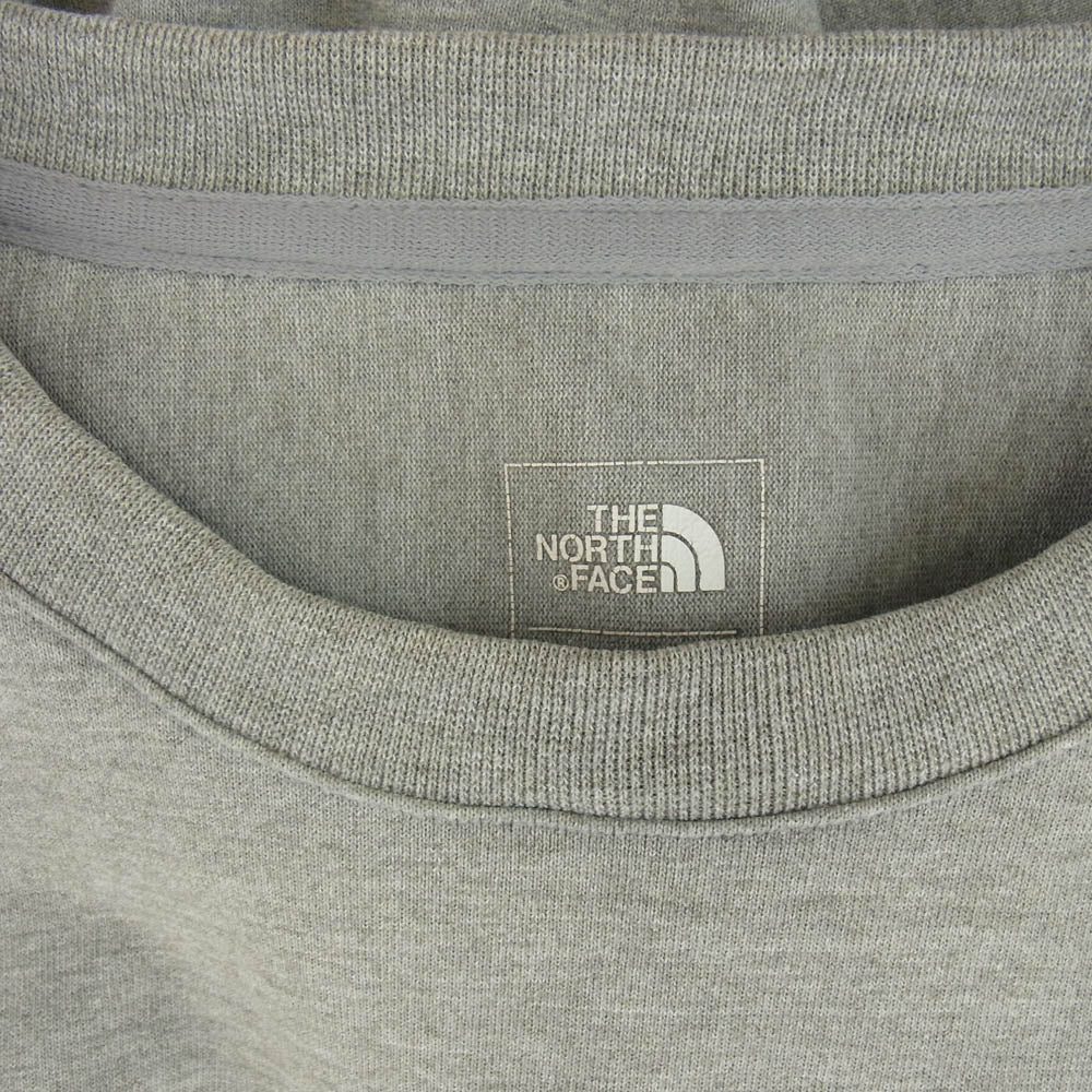 THE NORTH FACE ノースフェイス NT31865 Airy Pocket SS Tee エアリー ポケット クルーネック 半袖 Tシャツ グレー系 M【中古】