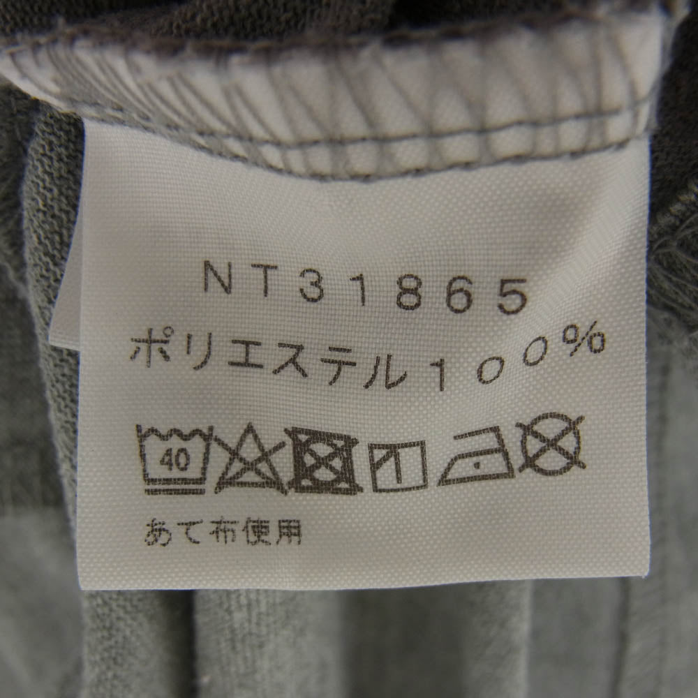 THE NORTH FACE ノースフェイス NT31865 Airy Pocket SS Tee エアリー ポケット クルーネック 半袖 Tシャツ グレー系 M【中古】