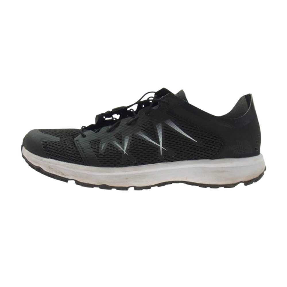 THE NORTH FACE ノースフェイス NF01703 Litewave Flow Lace ライトウェーブ フロウ レース スニーカー ブラック系 グレー系 26cm【中古】