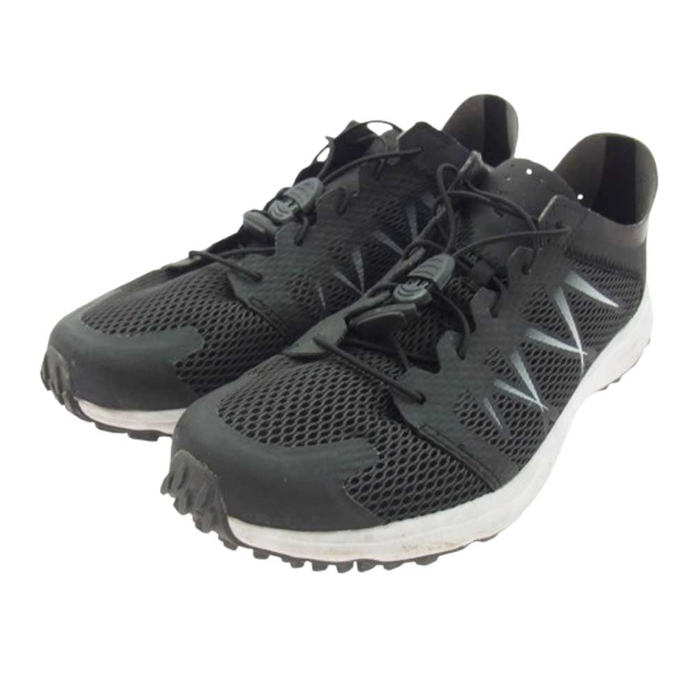 THE NORTH FACE ノースフェイス NF01703 Litewave Flow Lace ライトウェーブ フロウ レース スニーカー ブラック系 グレー系 26cm【中古】