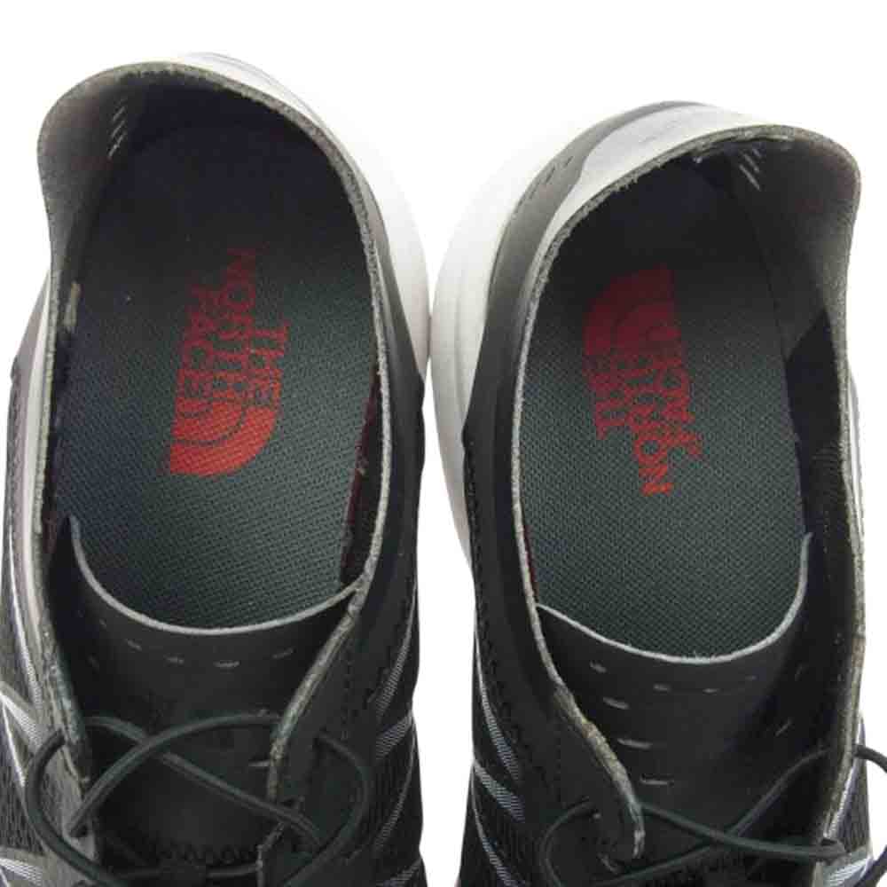 THE NORTH FACE ノースフェイス NF01703 Litewave Flow Lace ライトウェーブ フロウ レース スニーカー ブラック系 グレー系 26cm【中古】