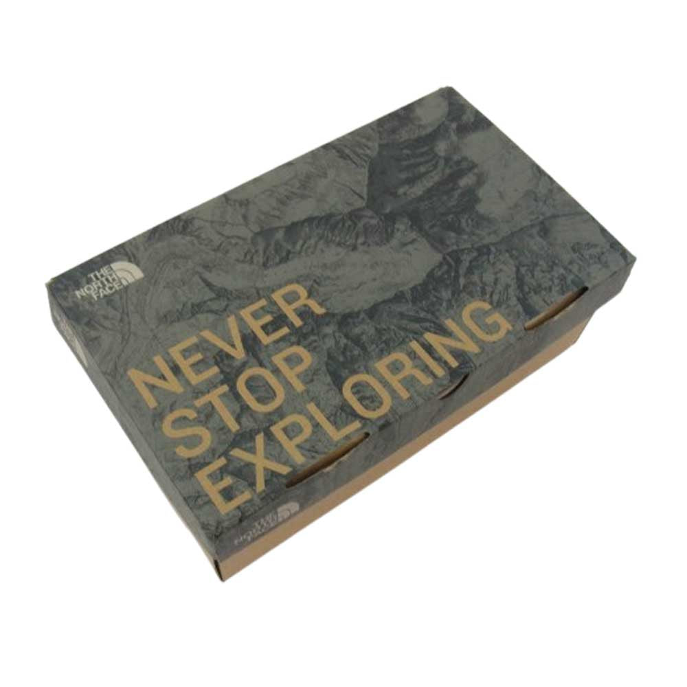 THE NORTH FACE ノースフェイス NF01703 Litewave Flow Lace ライトウェーブ フロウ レース スニーカー ブラック系 グレー系 26cm【中古】