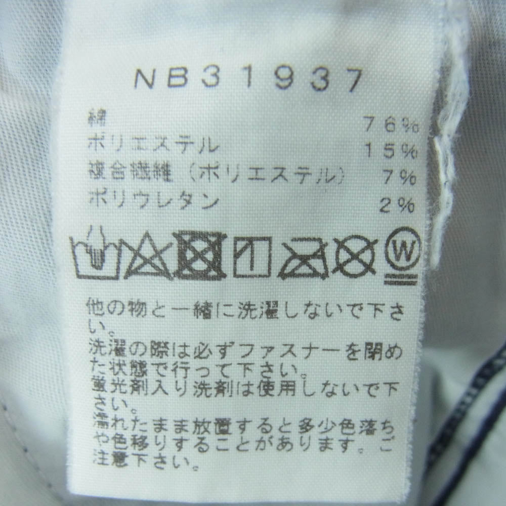 THE NORTH FACE ノースフェイス NB31937 Progression Climbing Denim Pants プログレッション クライミング デニム パンツ インディゴブルー系 M【中古】