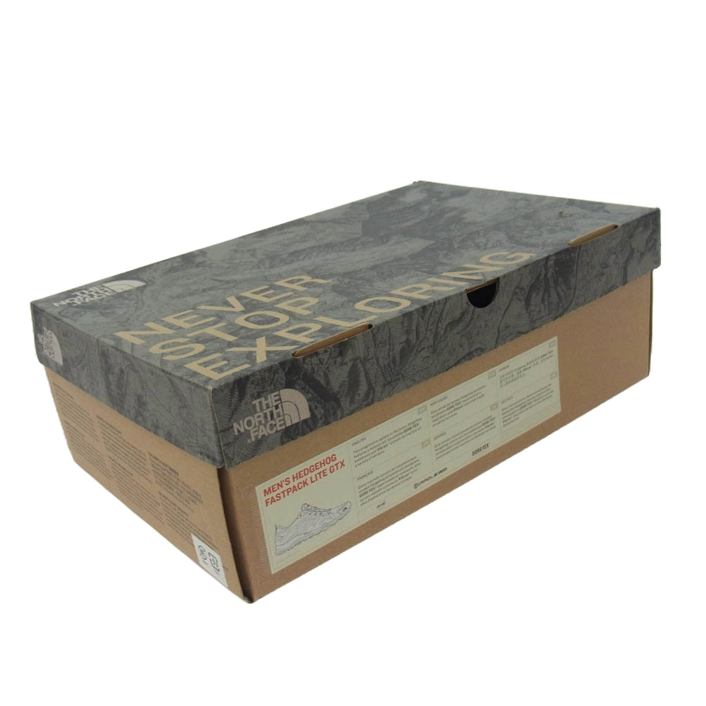 THE NORTH FACE ノースフェイス NF01525 Hedgehog Fastpack Lite GORE TEX ゴアテックス ヘッジホッグ ファストパック ライト トレッキング シューズ ブラック系 26cm【中古】