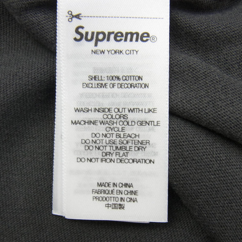 Supreme シュプリーム 25SS Flocked Washed S/S Top ロゴプリント T 