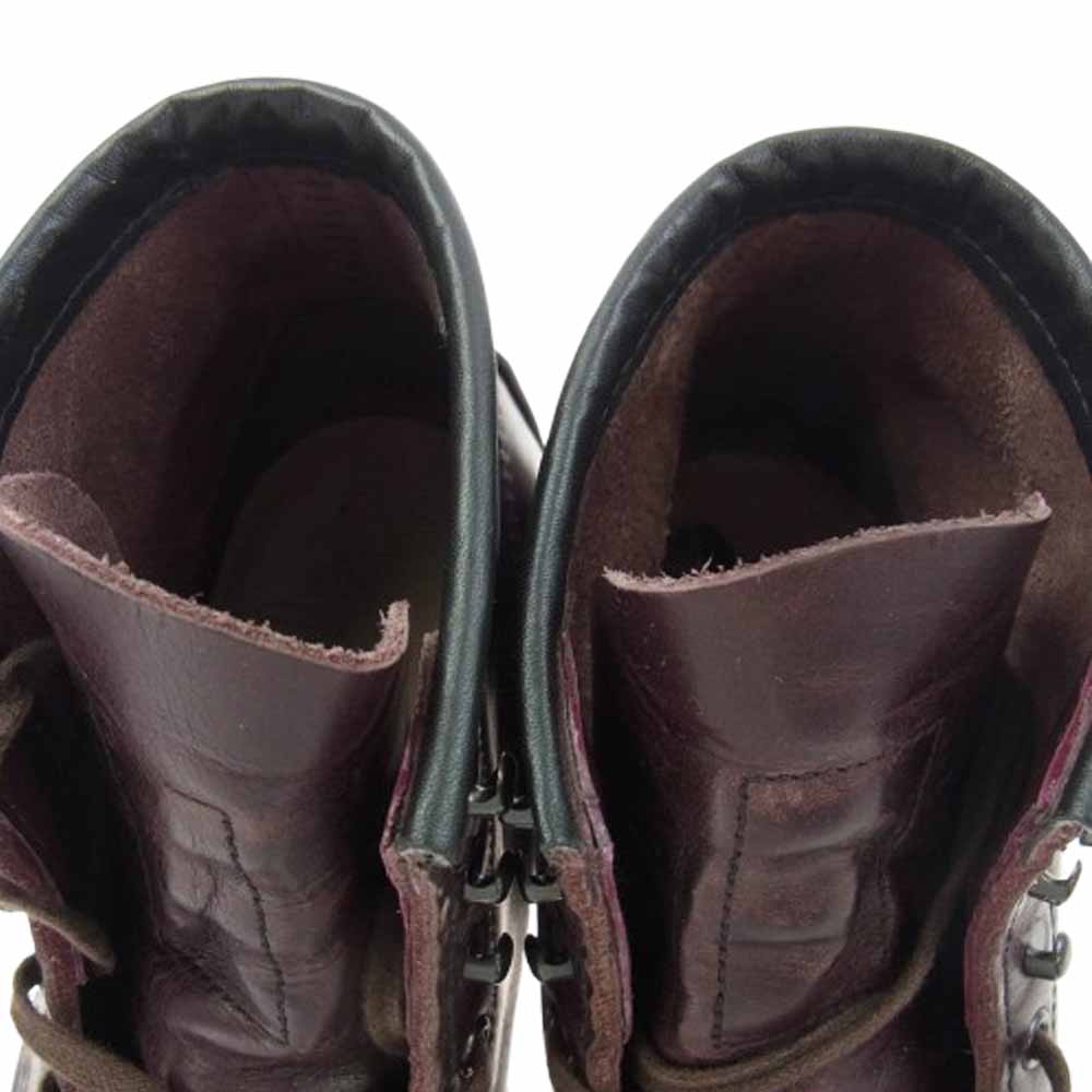 RED WING レッドウィング 9419 BECKMAN ベックマン レースアップ レザ― ブーツ ブラックチェリー エンジ系 7D【美品】【中古】