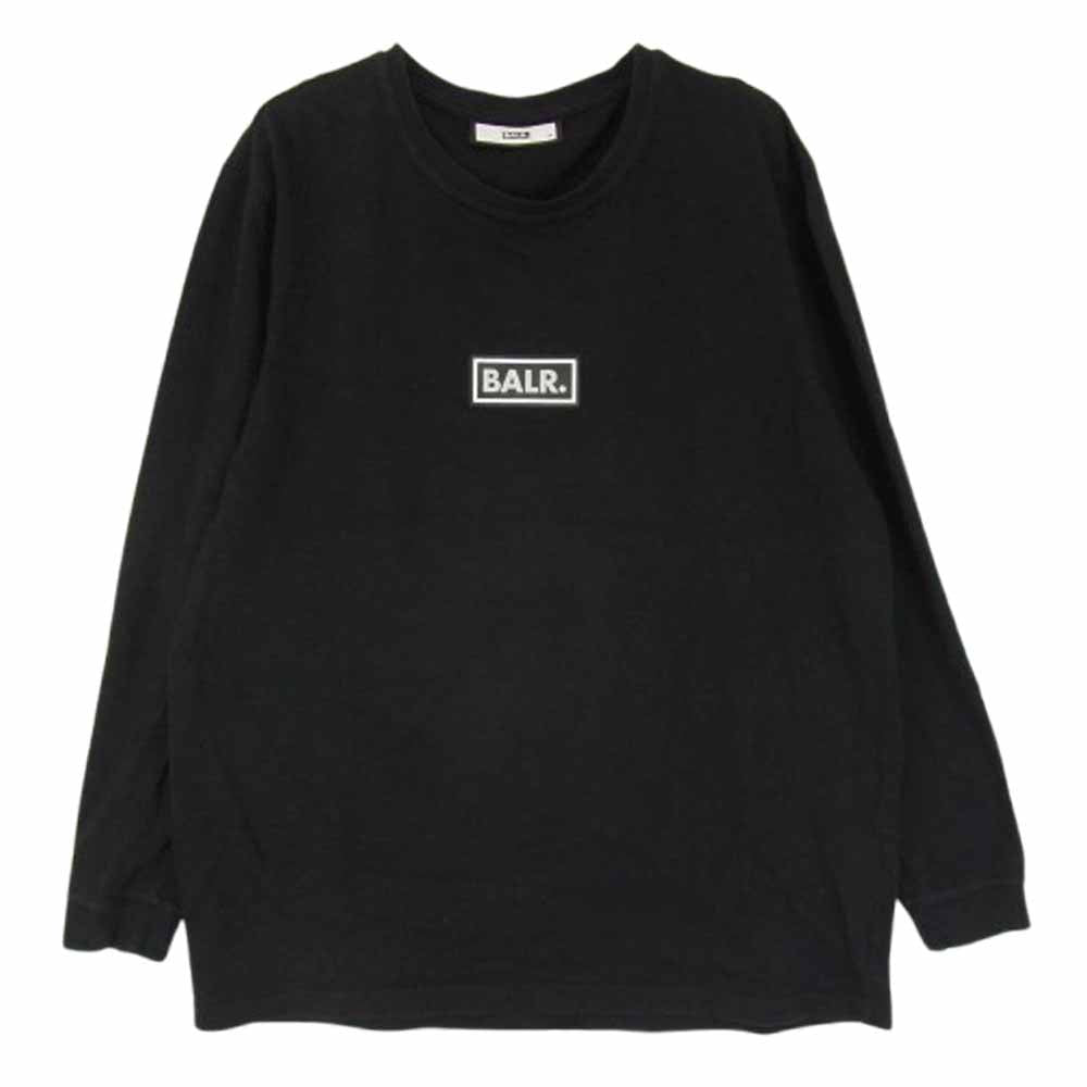 ボーラー ボックスロゴ ロングスリーブ カットソー 長袖 ブラック系 M【中古】