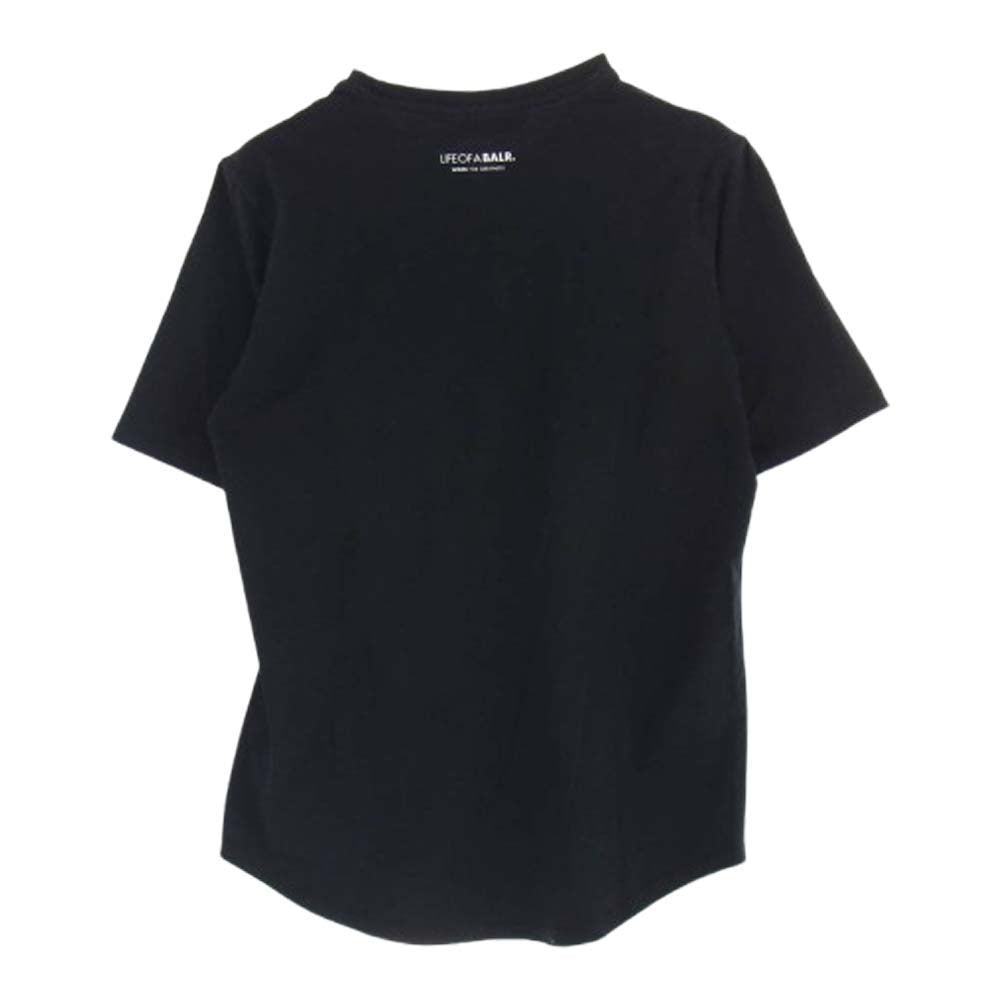 ボーラー ビッグ ロゴ アスレチック 半袖 Tシャツ ブラック系 M【中古】