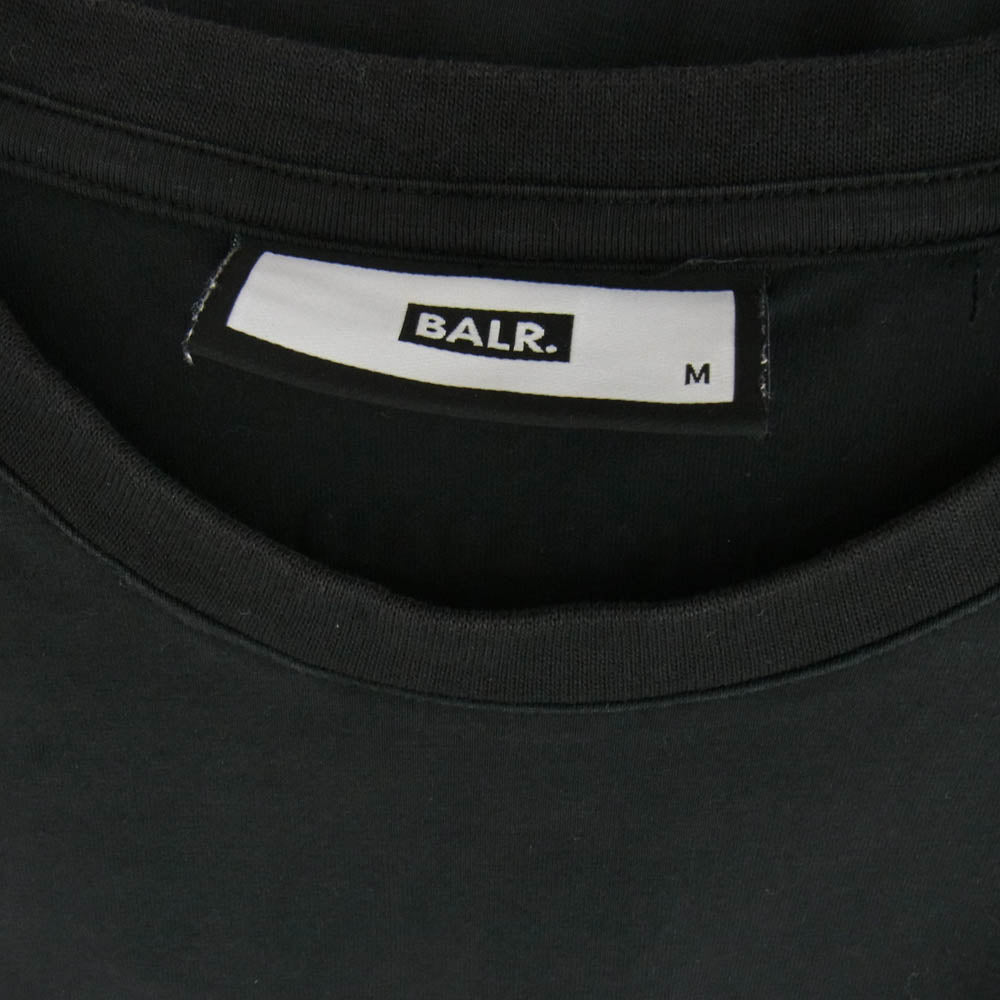 ボーラー ビッグ ロゴ アスレチック 半袖 Tシャツ ブラック系 M【中古】