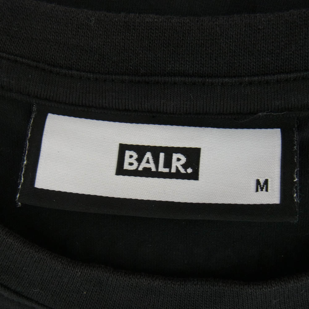 ボーラー ビッグ ロゴ アスレチック 半袖 Tシャツ ブラック系 M【中古】