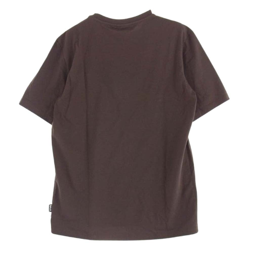 ボーラー B1112.1050 Athletic Small Branded Chest T-Shirt ロゴ 半袖 Tシャツ ブラウン ブラウン系 M【極上美品】【中古】
