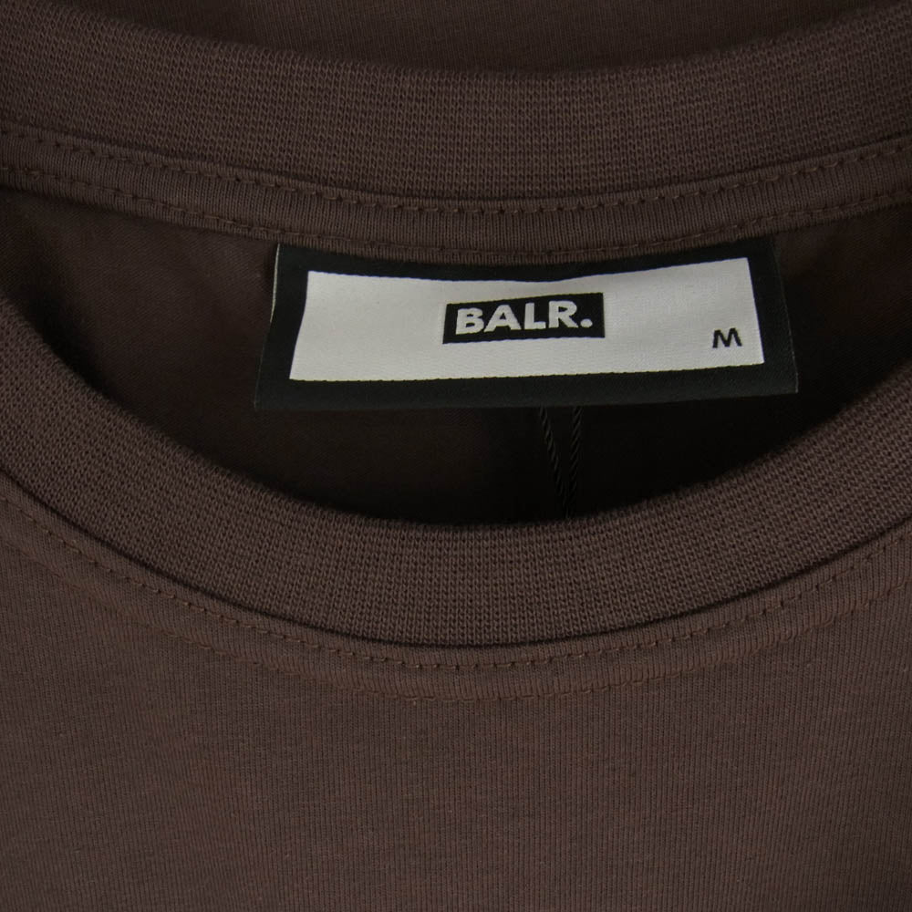 ボーラー B1112.1050 Athletic Small Branded Chest T-Shirt ロゴ 半袖 Tシャツ ブラウン ブラウン系 M【極上美品】【中古】