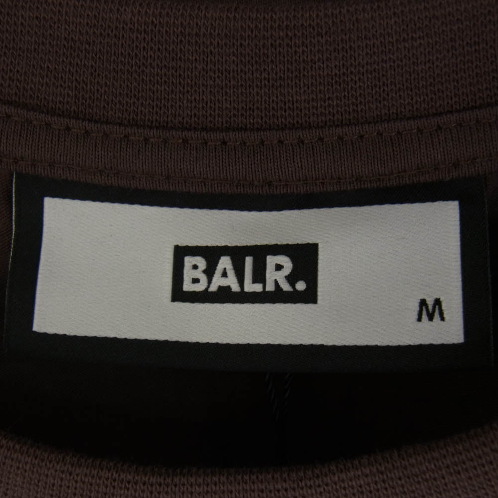 ボーラー B1112.1050 Athletic Small Branded Chest T-Shirt ロゴ 半袖 Tシャツ ブラウン ブラウン系 M【極上美品】【中古】