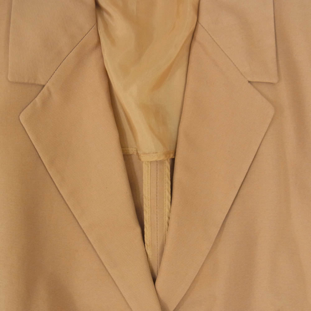 Salvatore Ferragamo サルヴァトーレフェラガモ コットン テーラードジャケット ブラウン系 48【中古】