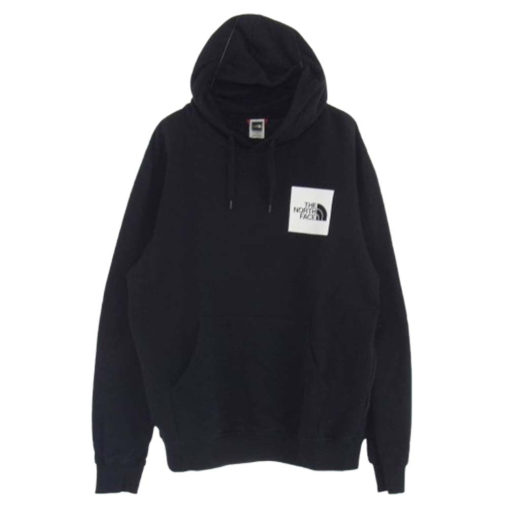 THE NORTH FACE ノースフェイス A5ICX ロゴ プルオーバー パーカー ブラック系 L【中古】
