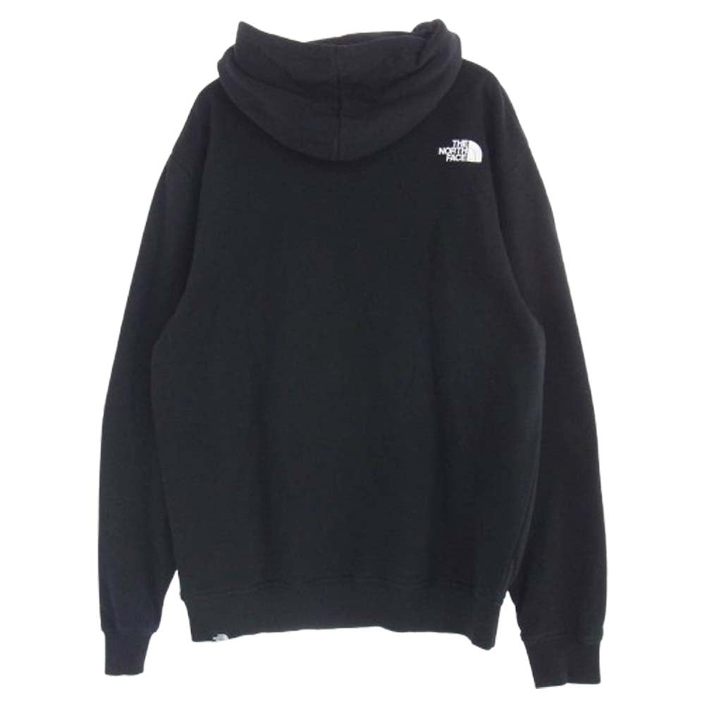 THE NORTH FACE ノースフェイス A5ICX ロゴ プルオーバー パーカー ブラック系 L【中古】