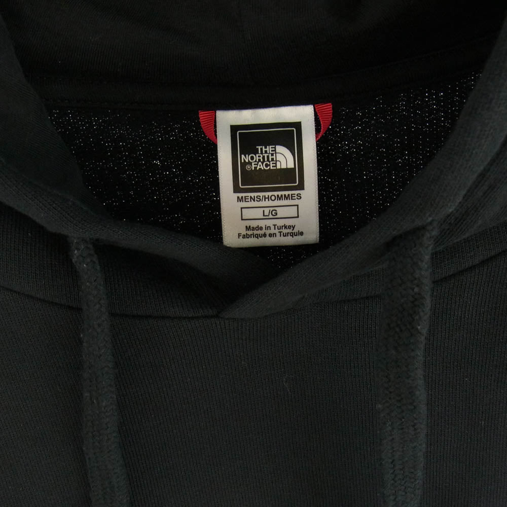 THE NORTH FACE ノースフェイス A5ICX ロゴ プルオーバー パーカー ブラック系 L【中古】