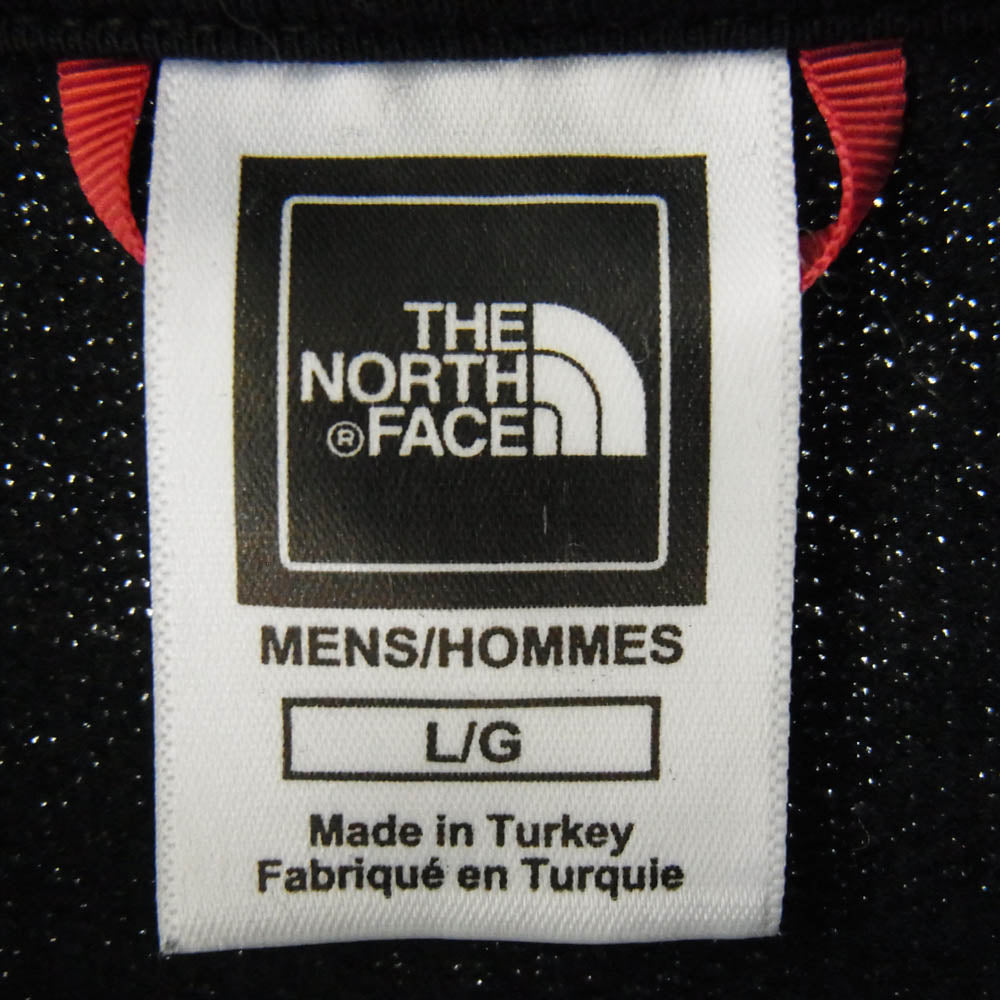 THE NORTH FACE ノースフェイス A5ICX ロゴ プルオーバー パーカー ブラック系 L【中古】