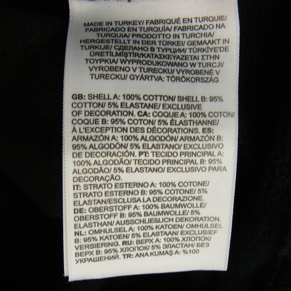 THE NORTH FACE ノースフェイス A5ICX ロゴ プルオーバー パーカー ブラック系 L【中古】